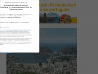 portugiesisch-lehrbuch.de Webseite Vorschau