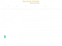 sportpark-athletik.at Webseite Vorschau