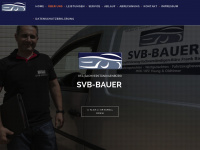 svb-bauer.de Webseite Vorschau