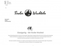 tiroler-wachtel.at Webseite Vorschau