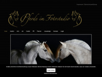 pferde-im-fotostudio.de Webseite Vorschau