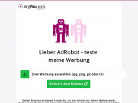 adrobot.ch Webseite Vorschau