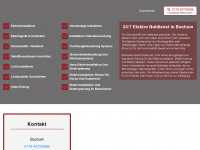 elektriker-bochum.com Webseite Vorschau