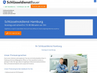 schluessel-notdienst-hamburg24.de Webseite Vorschau