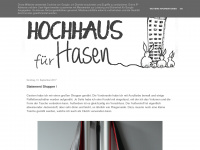 hochhausfuerhasen.blogspot.com Webseite Vorschau