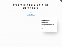 athletic-training-club.de Webseite Vorschau