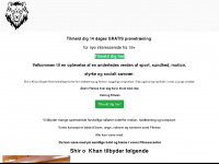 shirokhan.dk Webseite Vorschau