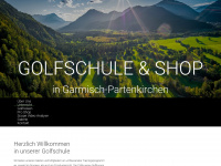 golfschule-gap.de Webseite Vorschau