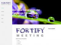 fortify-meeting.de Webseite Vorschau