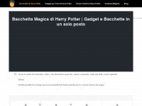 bacchetta-magica.it Webseite Vorschau