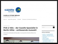 gazellestoreberlin.wordpress.com Webseite Vorschau