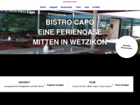 bistro-capo.ch Webseite Vorschau