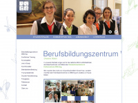 berufsbildungszentrum-waehring.at Webseite Vorschau