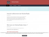 kitchenradio.eu Webseite Vorschau