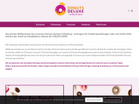 donuts-deluxe.de Webseite Vorschau