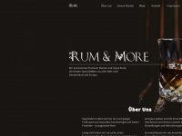 rum-and-more.de Webseite Vorschau
