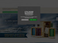 cologne-barrel.com Webseite Vorschau