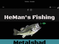 hemansfishing.com Webseite Vorschau
