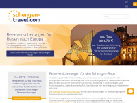 schengen-travel.com Webseite Vorschau