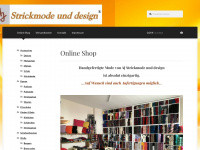aj-strickmodeunddesign-shop.de Webseite Vorschau