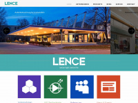 lence-tech.com Webseite Vorschau
