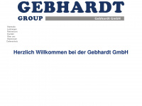 gebhardt-group.biz Webseite Vorschau