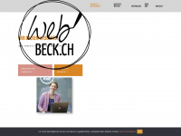 webbeck.ch Webseite Vorschau