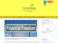 financiallygenius.com Webseite Vorschau