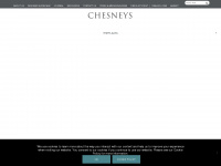 chesneys.co.uk Webseite Vorschau
