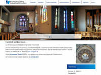 pauluskirche-lu.de Webseite Vorschau