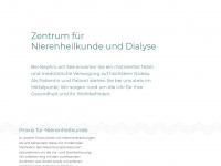 nephroamsee.ch Webseite Vorschau