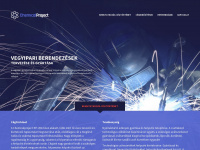 chemicalproject.hu Webseite Vorschau