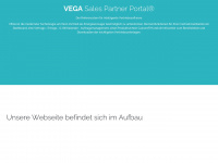 vega.app Webseite Vorschau