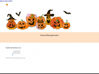 halloweenhaus.at Webseite Vorschau