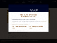 paulaner-brauhaus-novokuznetsk.com Webseite Vorschau