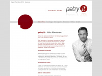 petry.it Webseite Vorschau