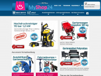 myshop24.tv Webseite Vorschau