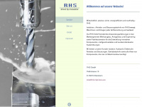 rhs-hightech.com Webseite Vorschau