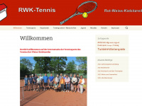 tennis-rwk.de Webseite Vorschau