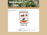 gluecksburgerheide.jimdo.com Webseite Vorschau