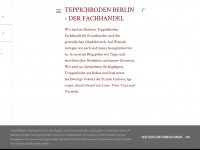 teppichboden-berlin.blogspot.com Webseite Vorschau