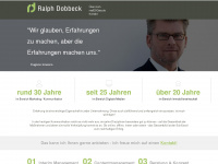ralph-dobbeck.de Webseite Vorschau