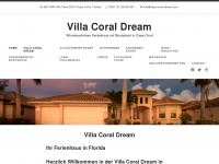 cape-coral-dream.com Webseite Vorschau