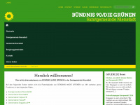 gruene-samtgemeinde-nienstaedt.de Webseite Vorschau