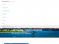 lemoine-international.com Webseite Vorschau