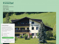 taxnerhof.at Webseite Vorschau