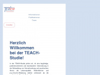 teach-studie.de Webseite Vorschau