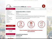 arbeitnehmerhilfe-aachen.de Webseite Vorschau