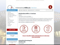 arbeitnehmerhilfe-bochum.de Webseite Vorschau