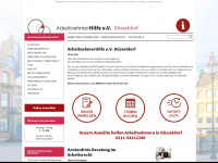 arbeitnehmerhilfe-duesseldorf.de Webseite Vorschau